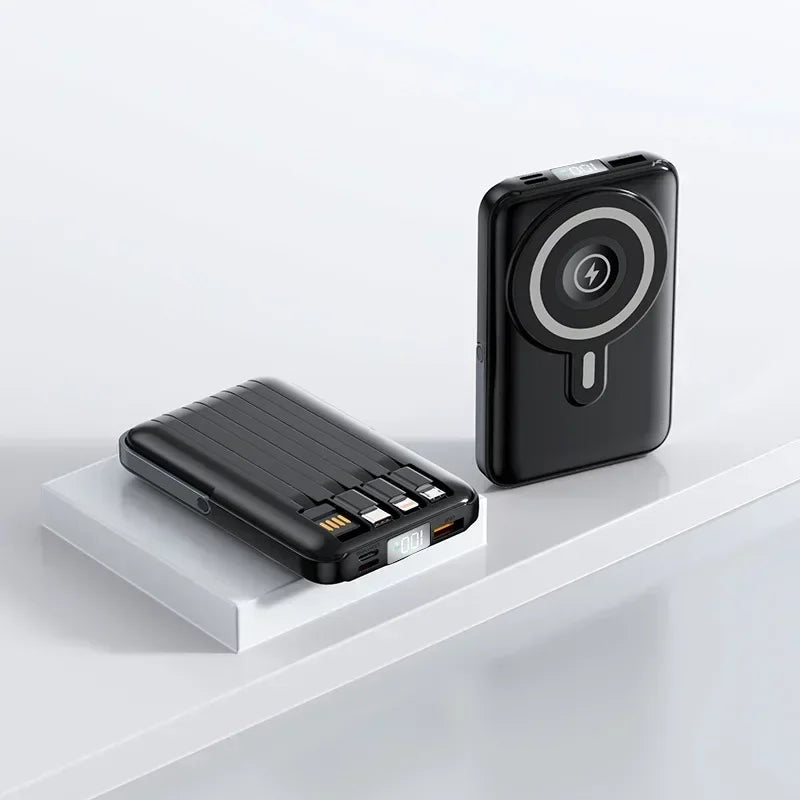 Power Bank for Xiaomi Magnetic Wireless Powerbanks Super Fast Charging Battery 10000Mah High Capacity for Samsung Iphone
