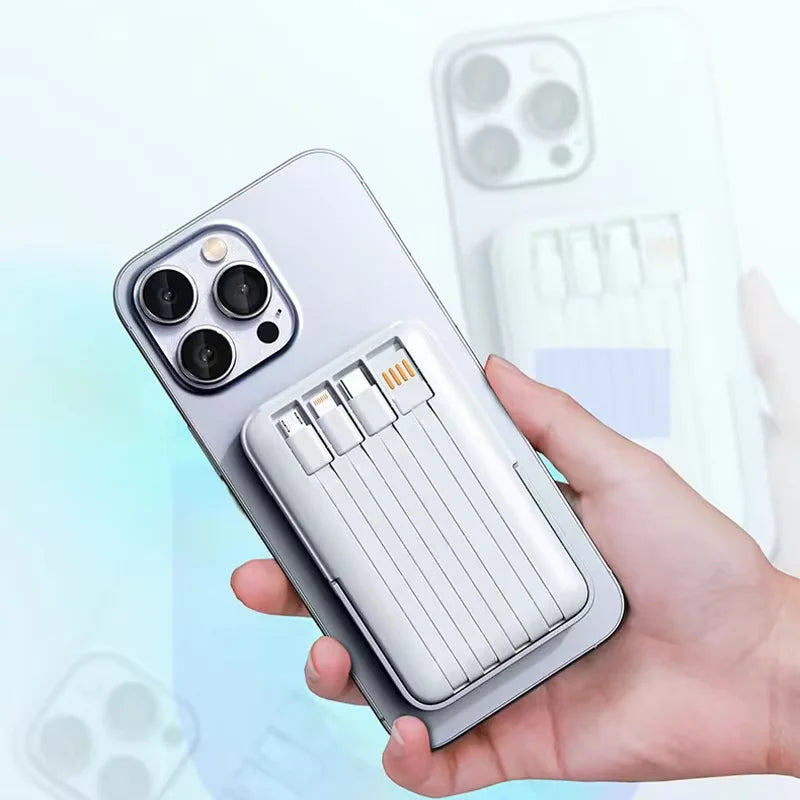 Power Bank for Xiaomi Magnetic Wireless Powerbanks Super Fast Charging Battery 10000Mah High Capacity for Samsung Iphone
