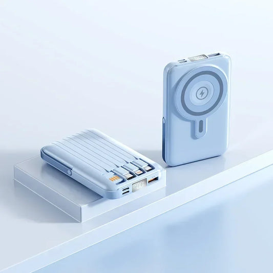 Power Bank for Xiaomi Magnetic Wireless Powerbanks Super Fast Charging Battery 10000Mah High Capacity for Samsung Iphone